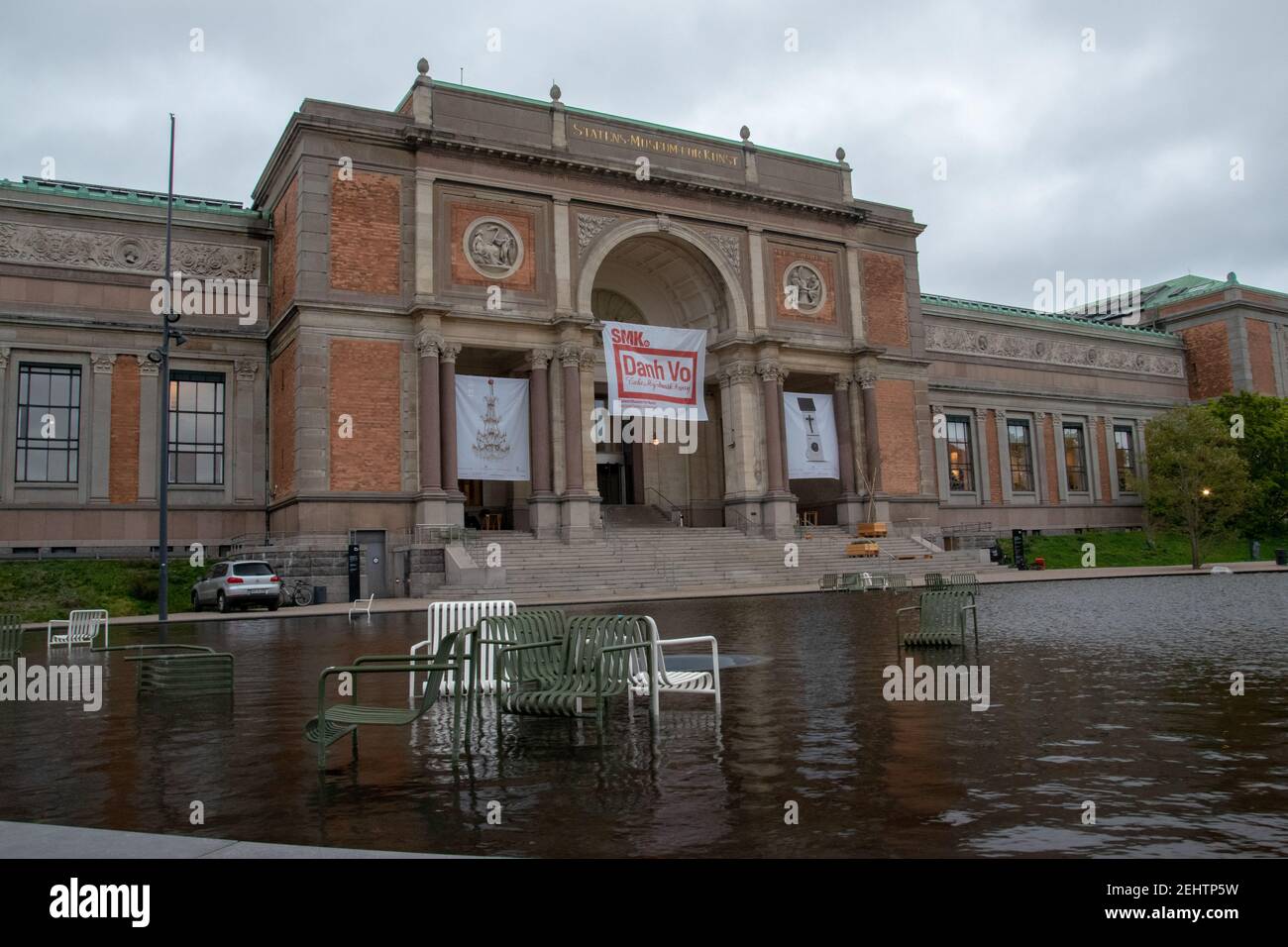 Ingresso a SMK, Statens Museun for Kunst, National Gallery of Denmark, Copenhagen, Danimarca. Foto Stock
