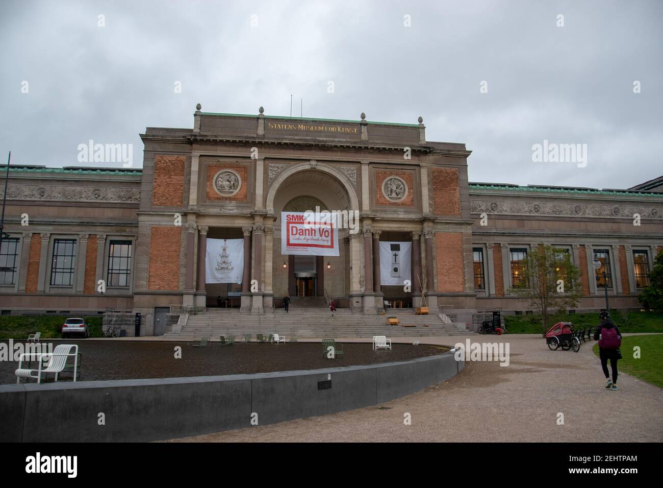 Ingresso a SMK, Statens Museun for Kunst, National Gallery of Denmark, Copenhagen, Danimarca. Foto Stock