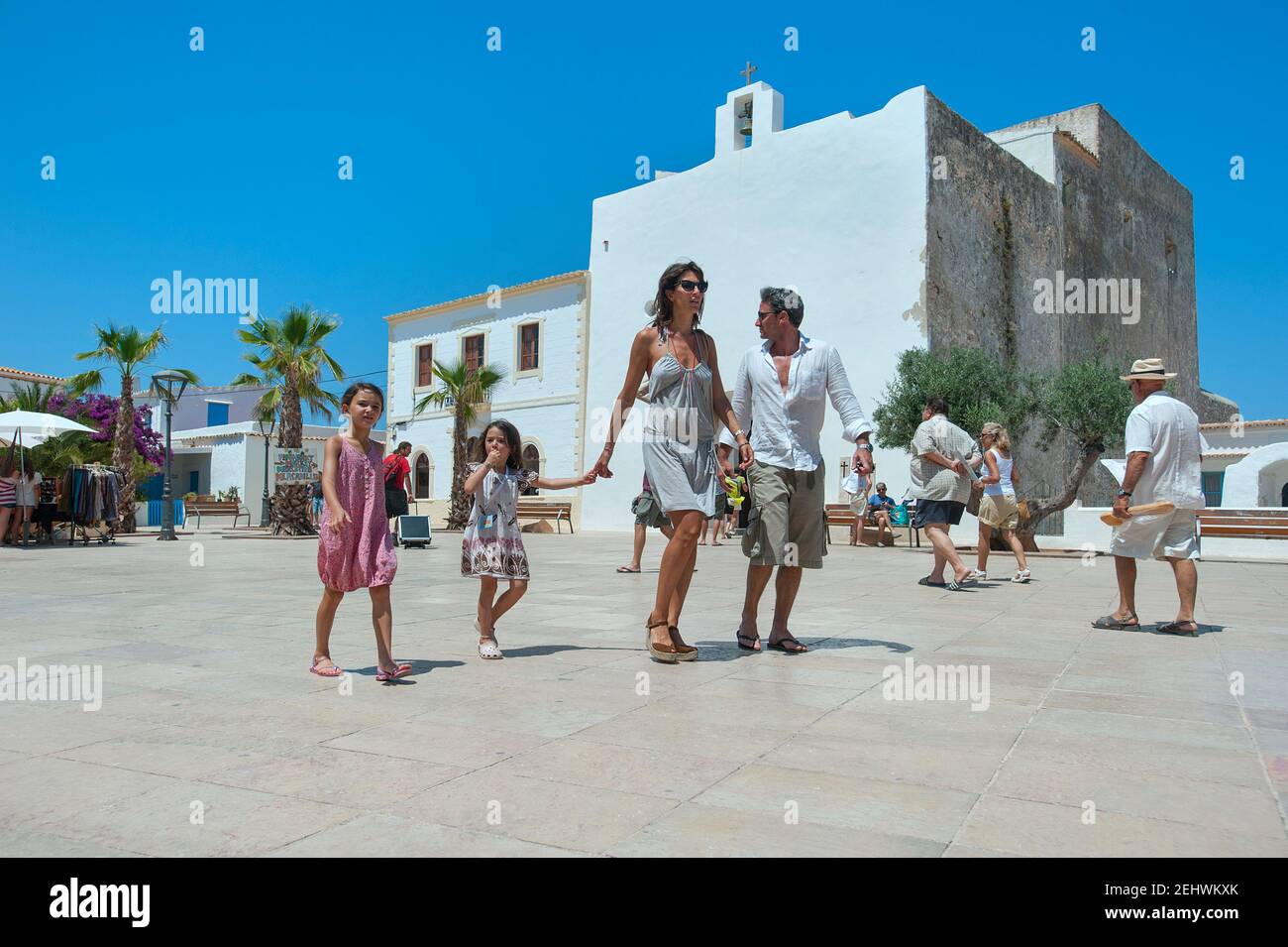 Sant Francesc, Formentera, Baleari, Spagna Foto Stock