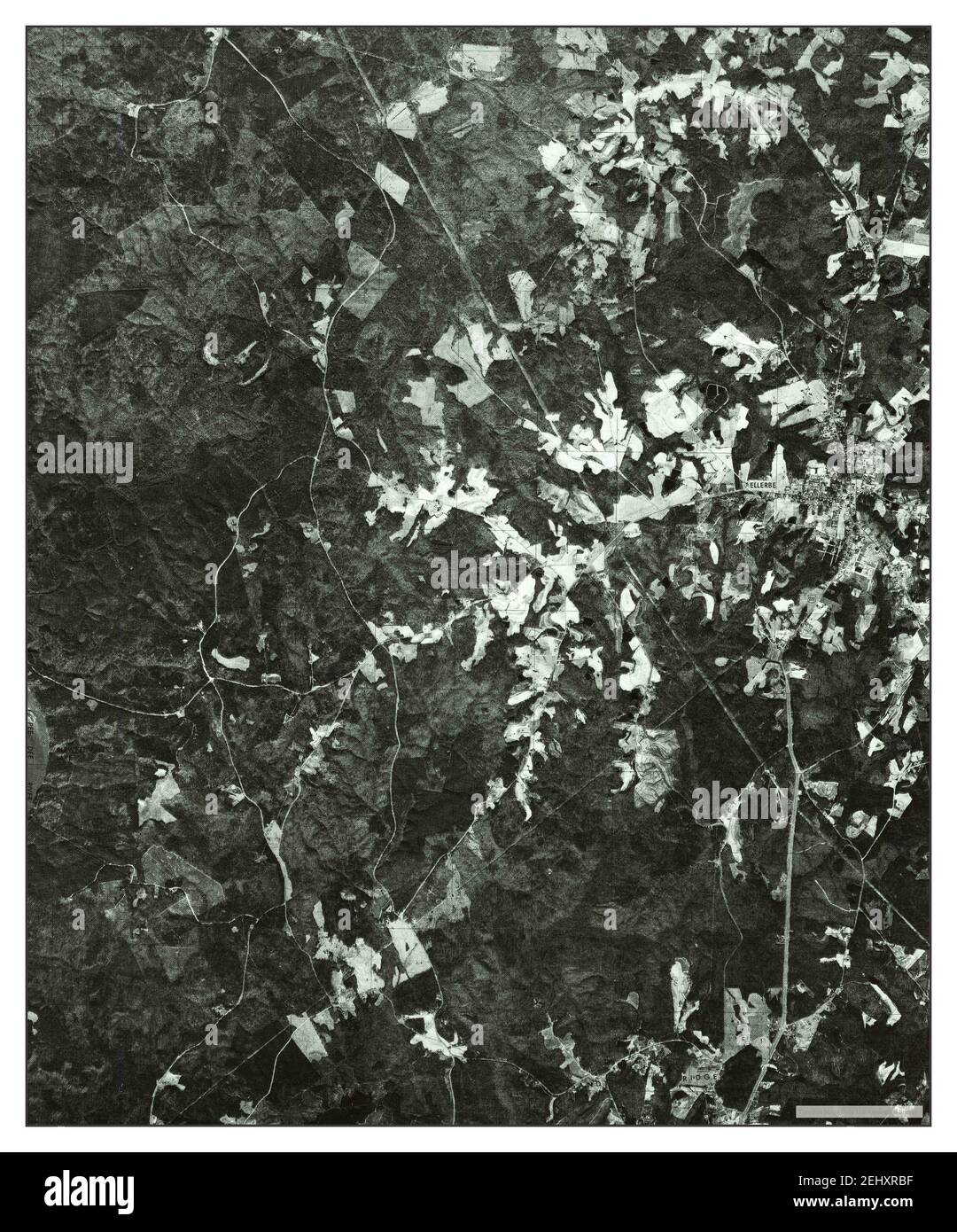 Mappa di ellerbe nord carolina north immagini e fotografie stock ad