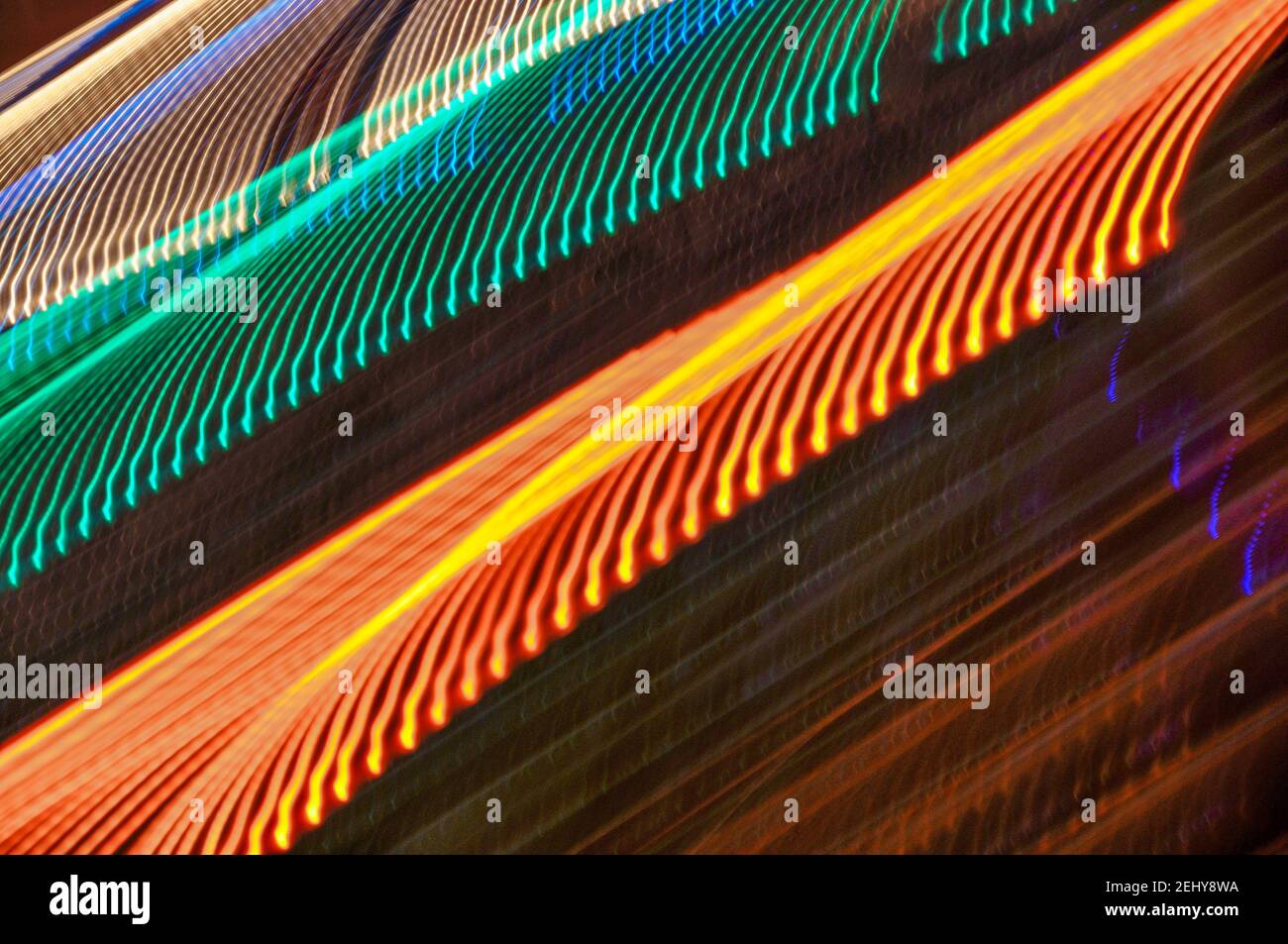 Un effetto di pittura chiaro colorato opere d'arte creative, grafica chiara Foto Stock