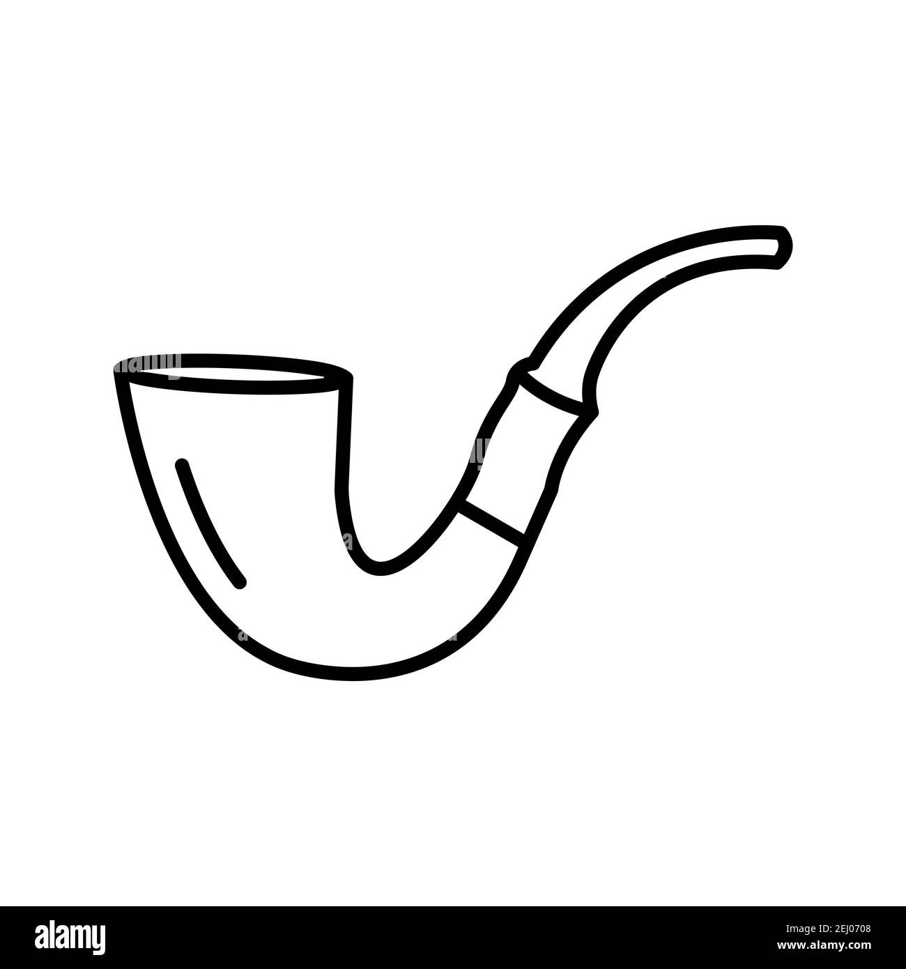 Sigaro illustrazione Foto e Immagini Stock in Bianco e Nero - Alamy, image size:1300x1390