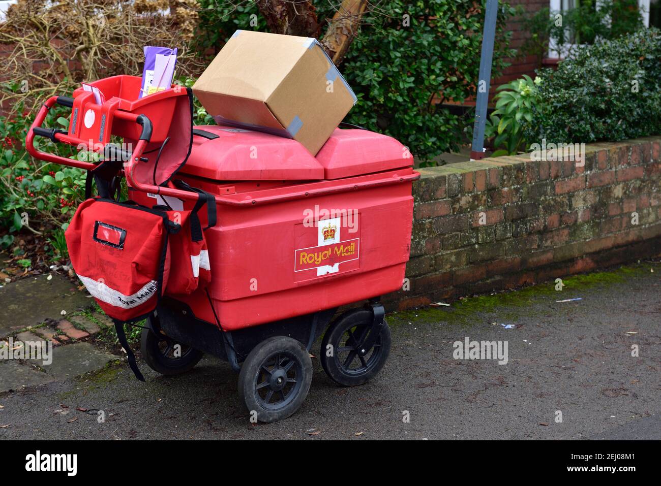 Consegna Royal Mail Foto Stock