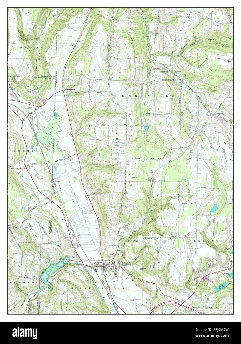 Mappa di arkport new york immagini e fotografie stock ad alta risoluzione Alamy