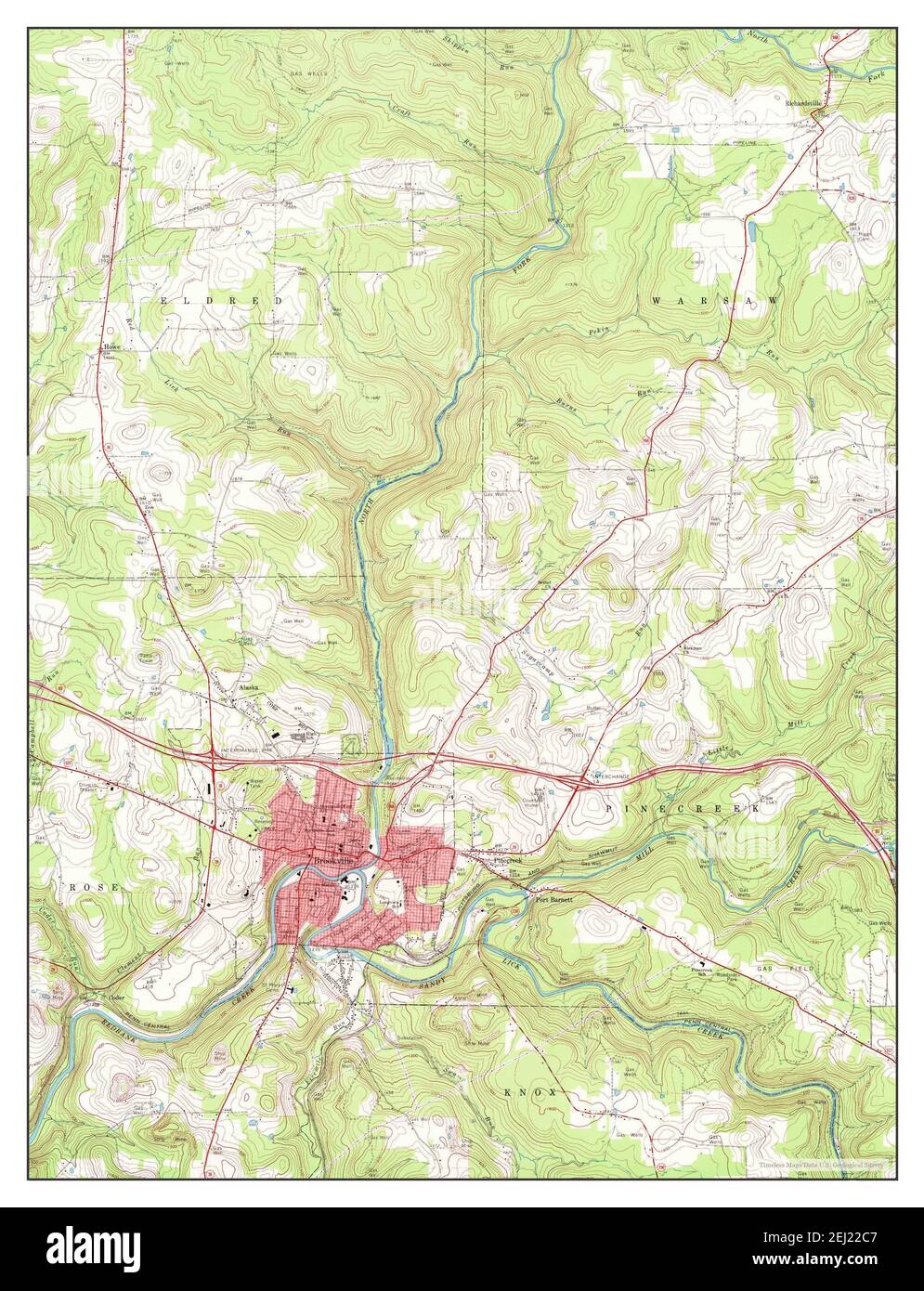 Mappa di brookville immagini e fotografie stock ad alta risoluzione Alamy