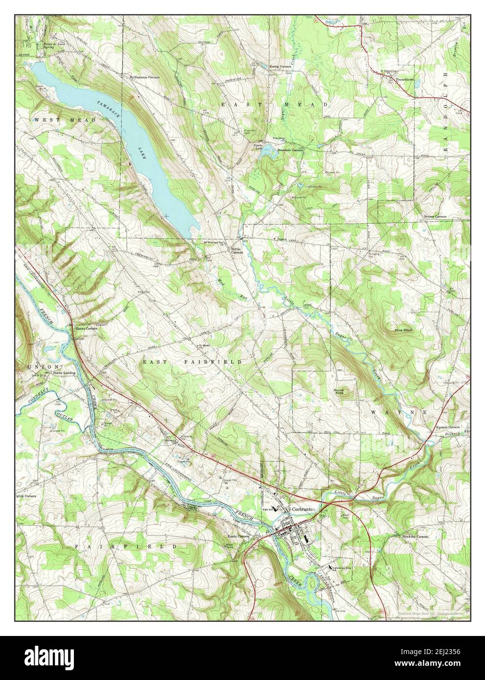 Mappa di cochranton immagini e fotografie stock ad alta risoluzione Alamy