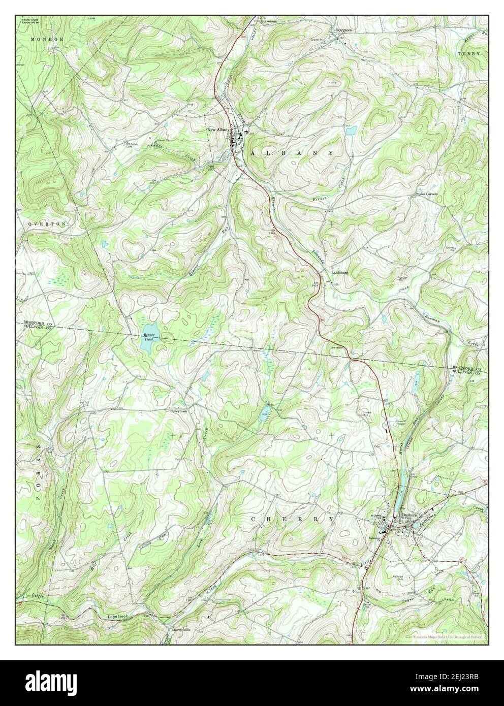 Mappa di dushore Immagini senza sfondo e Foto Stock ritagliate Alamy