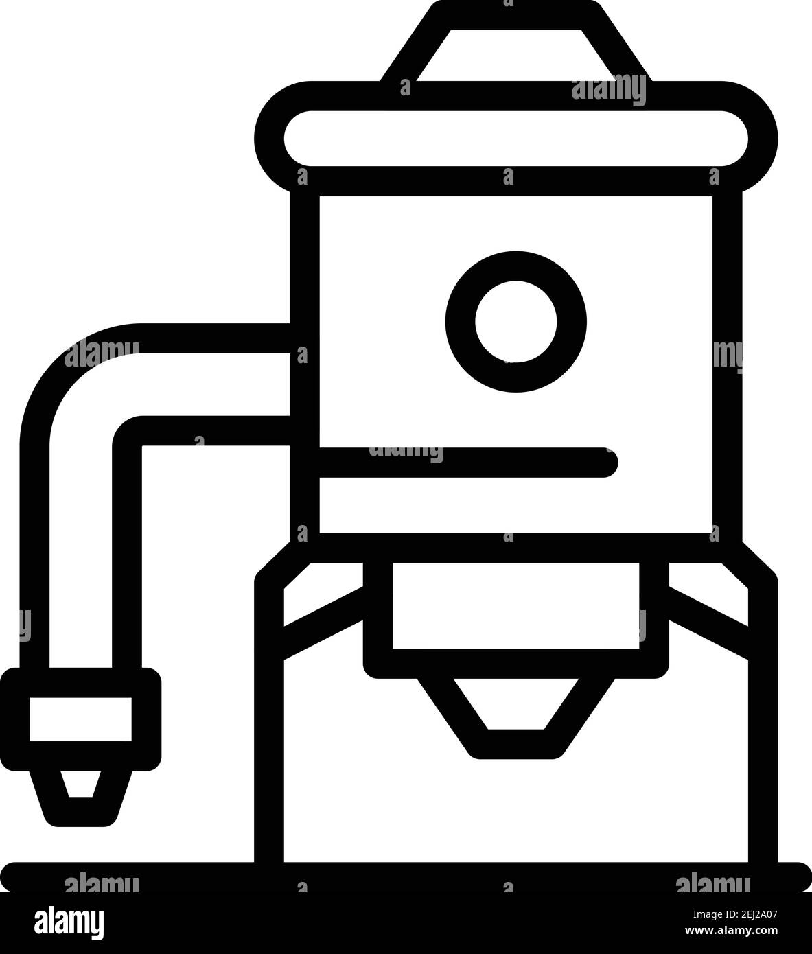 Icona del settore editoriale. Icona vettoriale dell'industria editoriale per il web design isolato su sfondo bianco Illustrazione Vettoriale