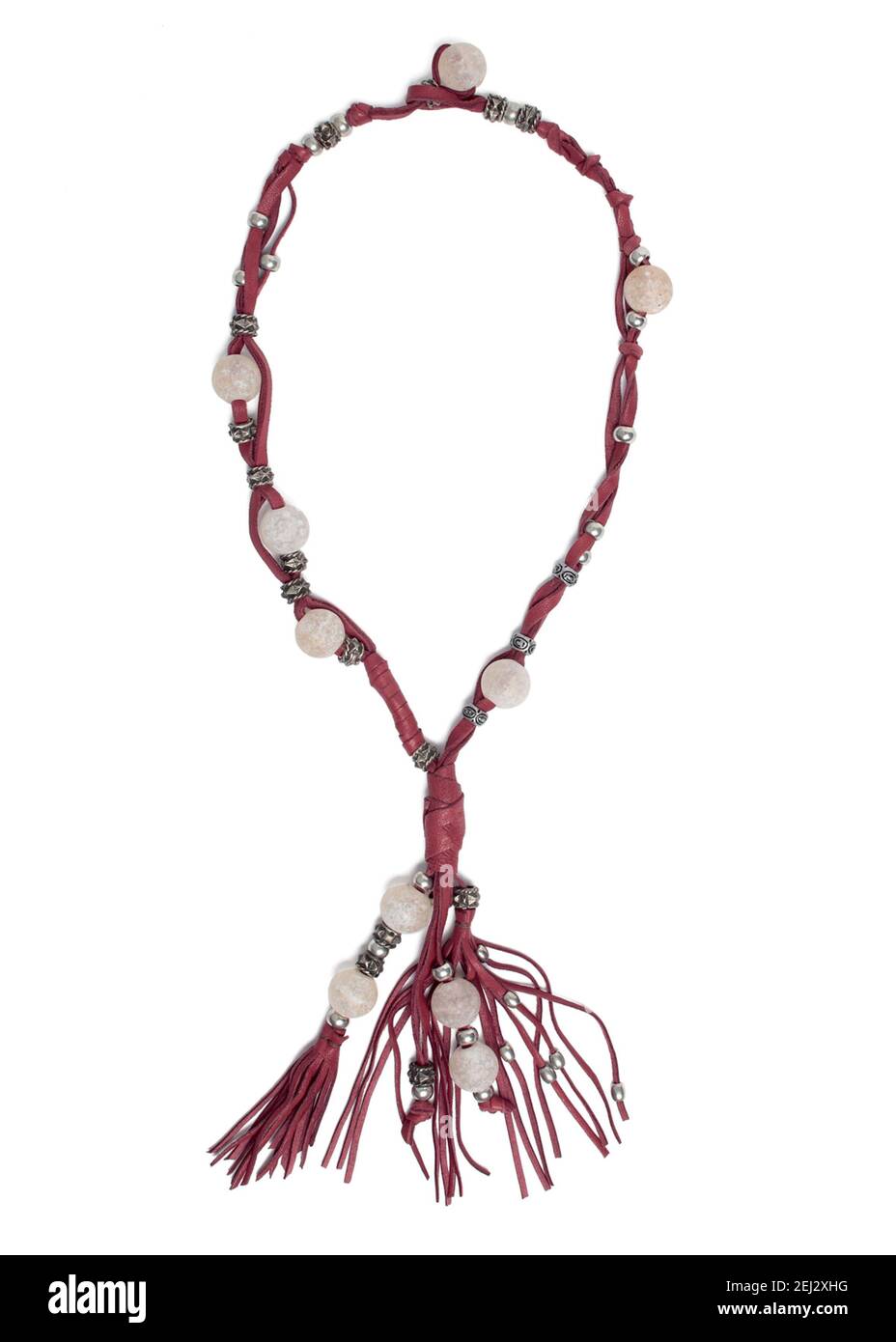 Gioielleria Costume in vendita al mercato delle pulci in Italia Foto Stock