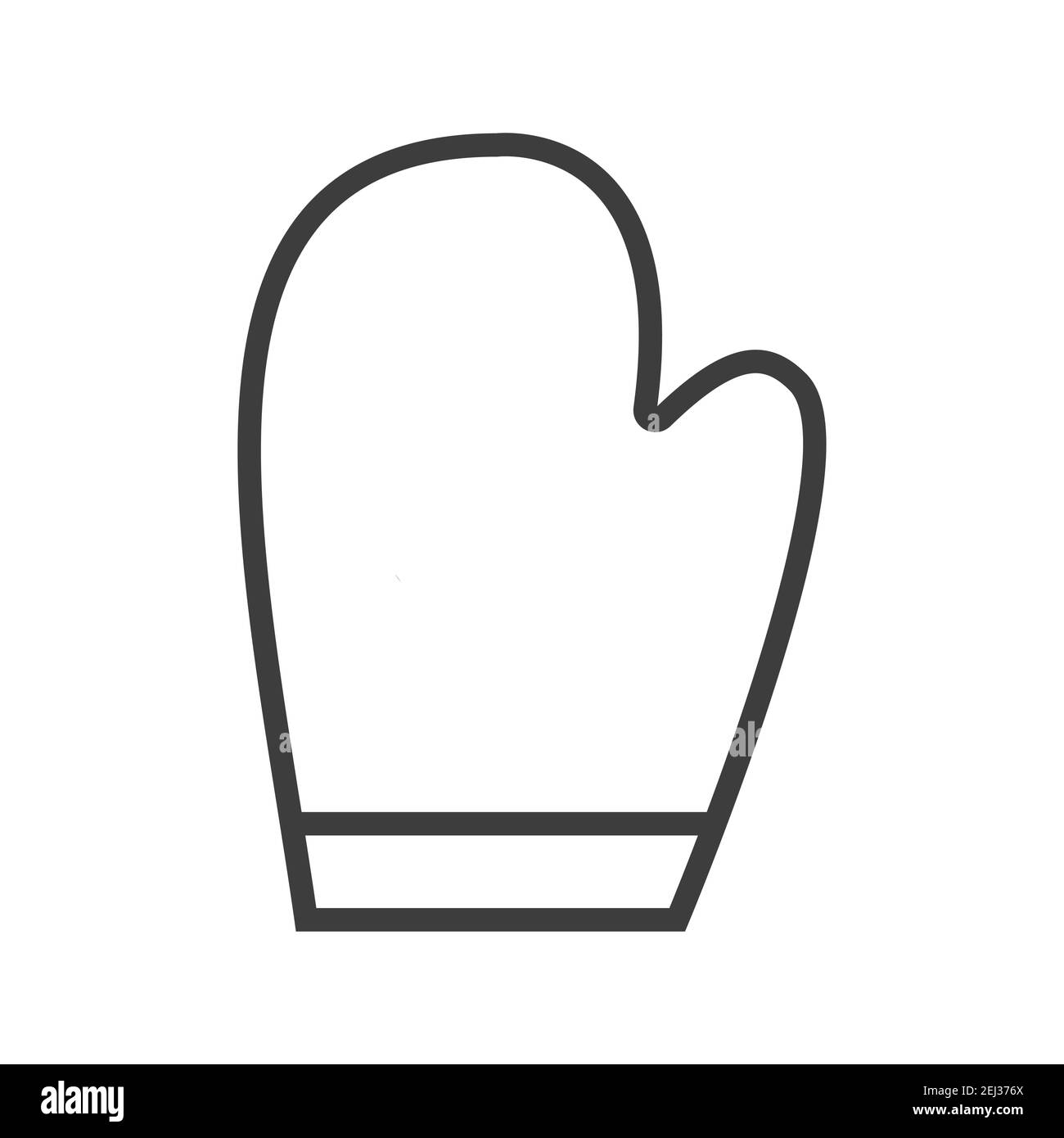 Piatto dello chef per il caldo. Semplice icona del cibo in stile di linea alla moda isolato su sfondo bianco per applicazioni web e concetto mobile. Illustrazione vettoriale. EPS1 Illustrazione Vettoriale