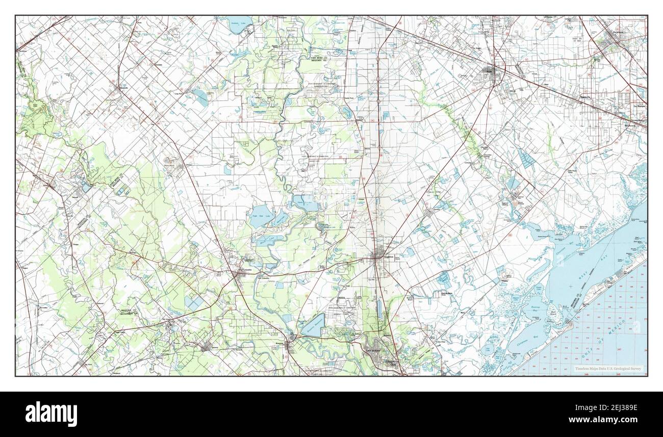 Mappa di angleton texas immagini e fotografie stock ad alta risoluzione