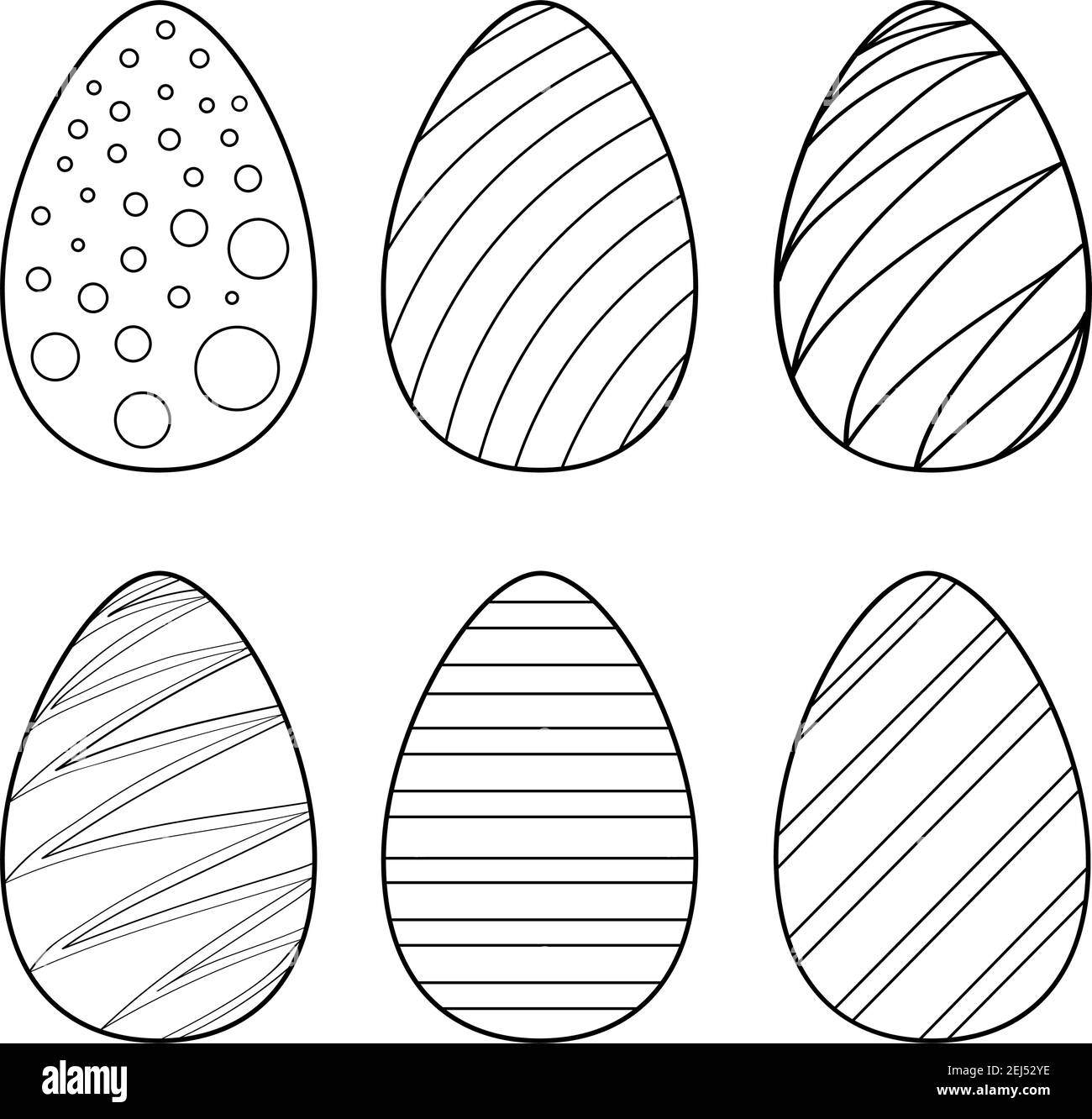 Illustrazione di uova di pasqua immagini e fotografie stock ad alta risoluzione - Alamy