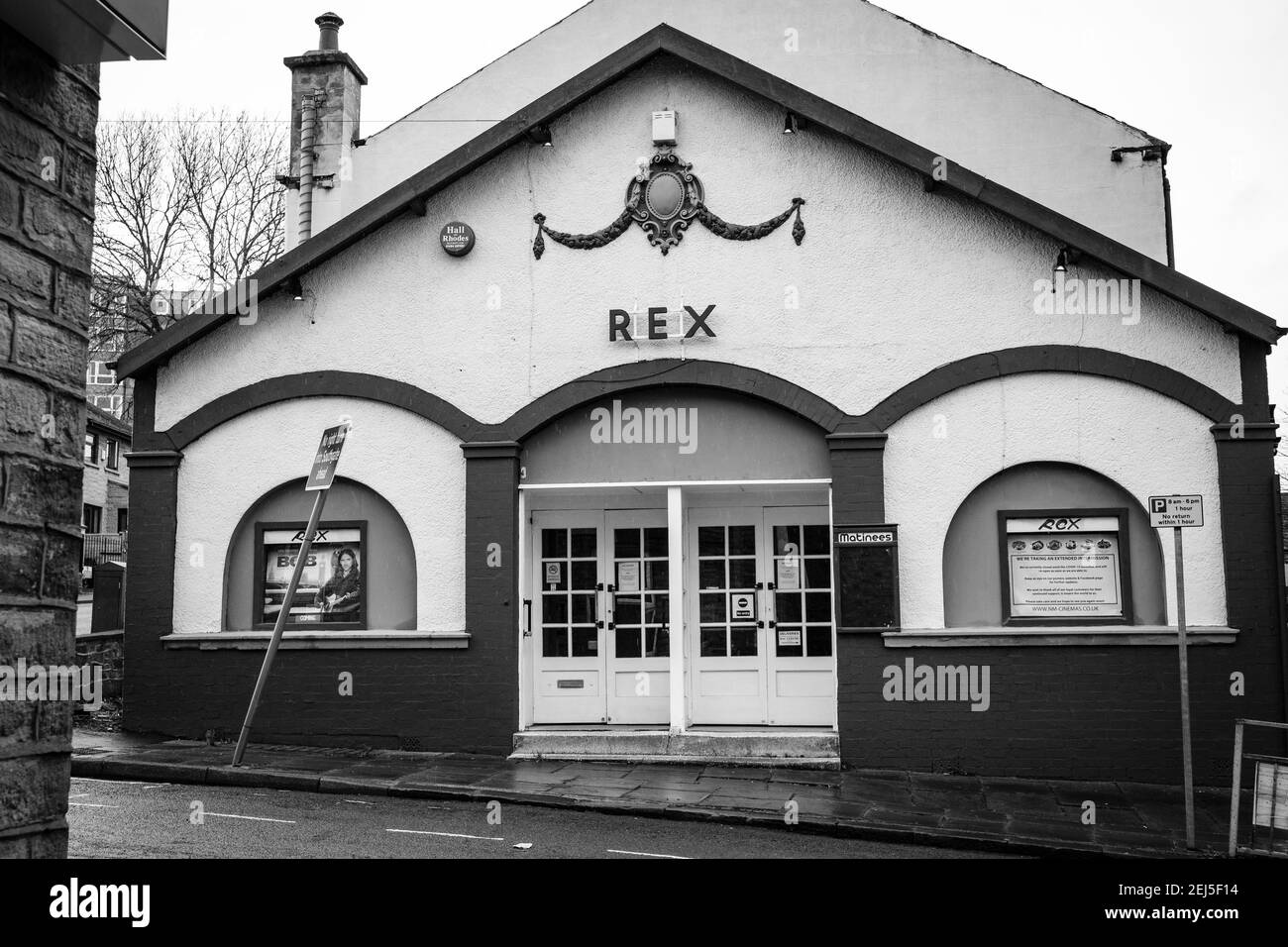 Il Rex Cinema a Elland, Calderdale, nella contea dello Yorkshire occidentale. Foto Stock