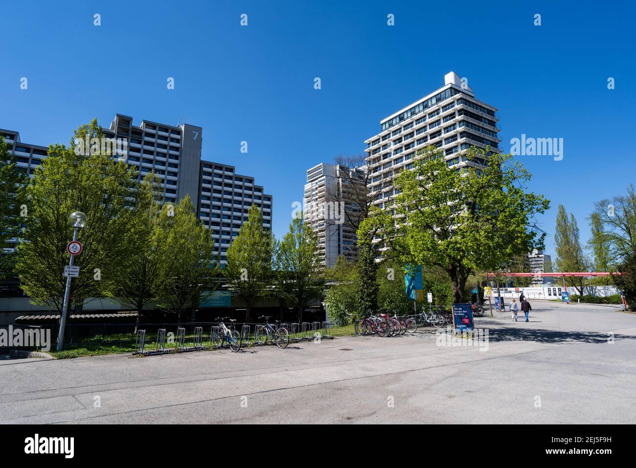 Olympiapark, Monaco di Baviera, Germania Foto Stock