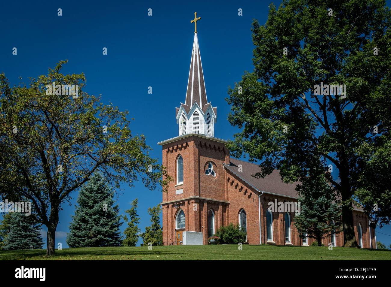 Vasa Lutheran Chiesa in Vasa Minnesota Foto Stock