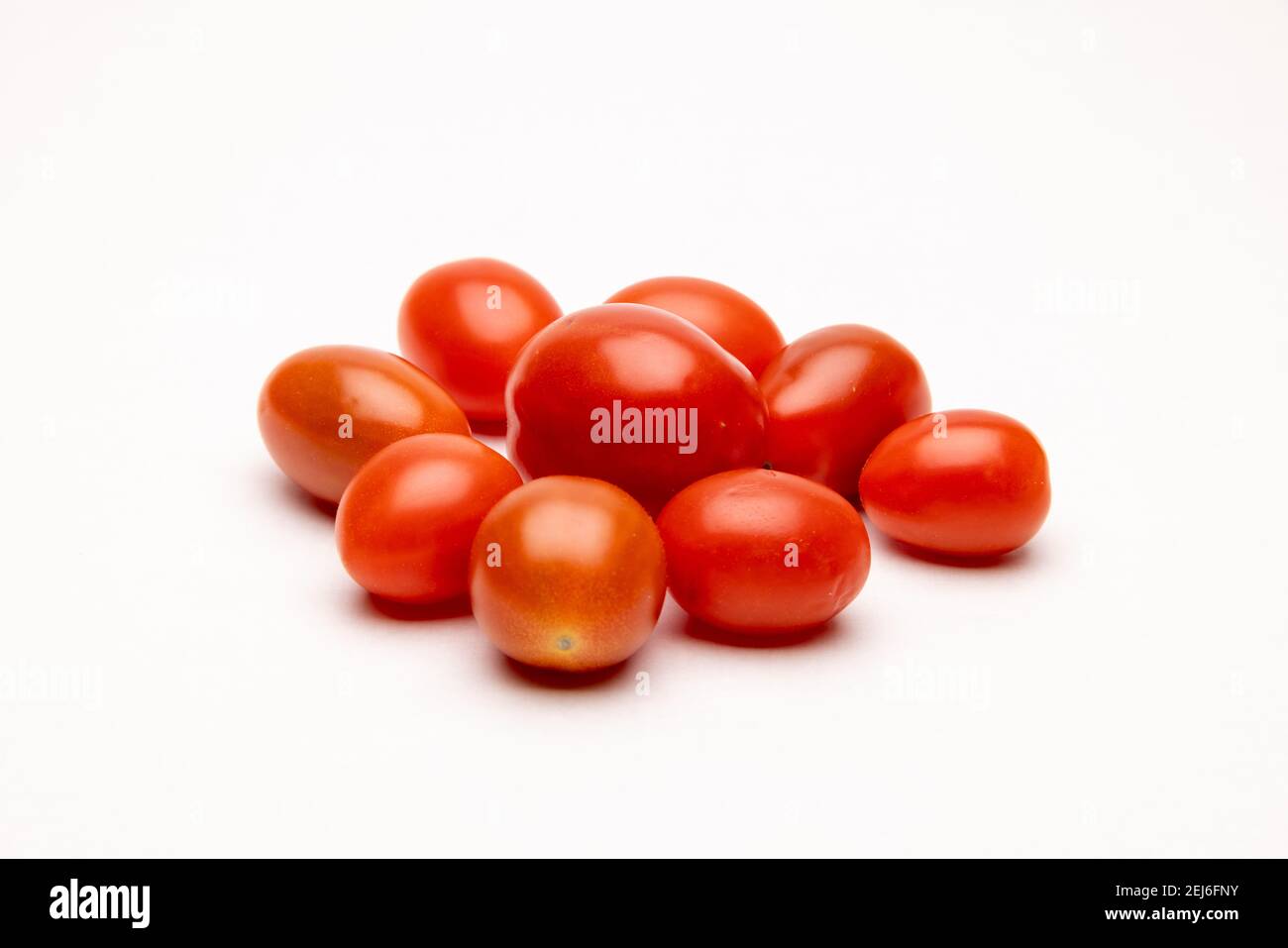 Pomodori di ciliegia Foto Stock