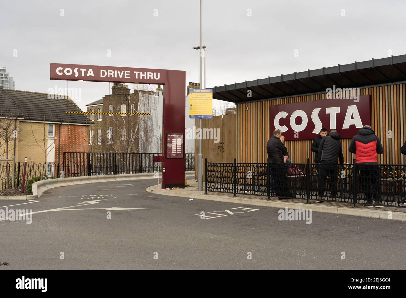 Costa Drive attraverso Foto Stock