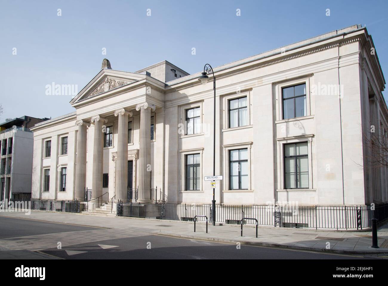Bermondsey Municipio Bath House Lofts Foto Stock