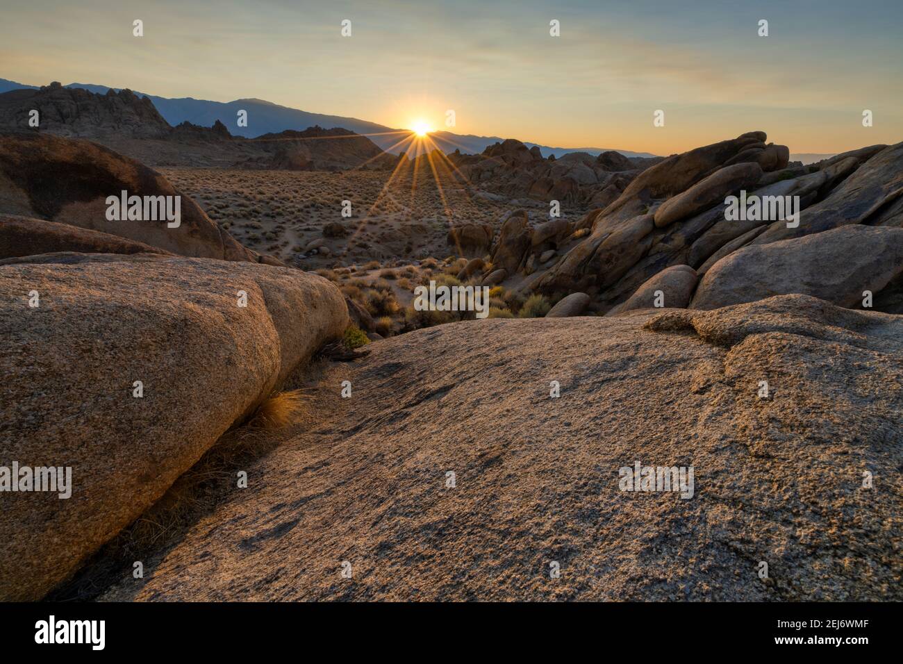Alabama Hills Foto Stock