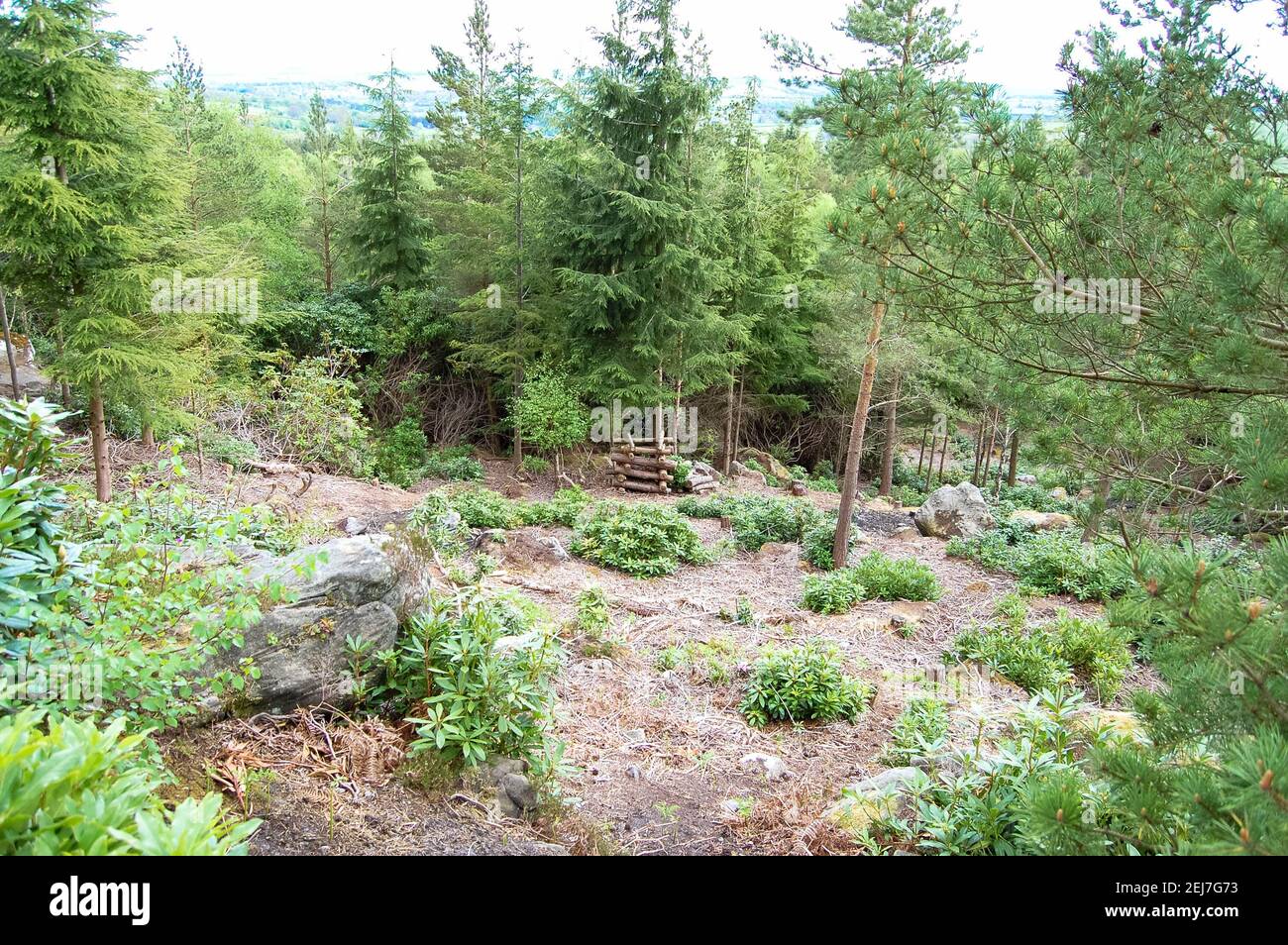 Cragside Northumberland Foto Stock