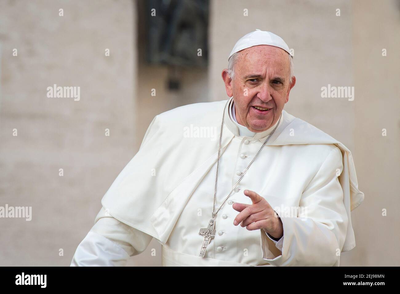 Santa Messa di canonizzazione di Papa francesco 13 ottobre 2019 Foto Stock