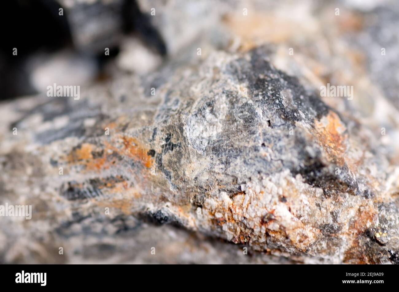 campione di scapolite minerale Foto Stock