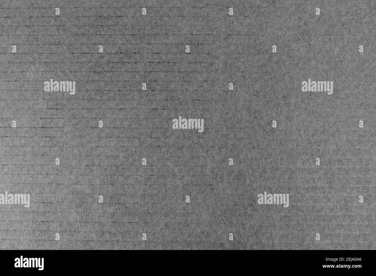 Sfondo cartone, imballaggio di cartone primo piano su immagine in bianco e nero Foto Stock