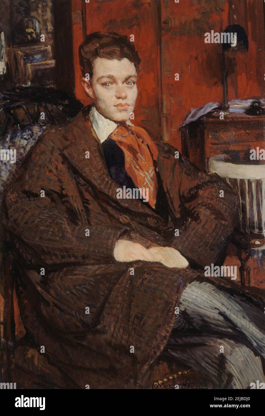 Ritratto di René Crevel (1900-1935). Museo: Musée Carnavalet, Parigi. AUTORE: JACQUES-EMILE BLANCHE. Foto Stock