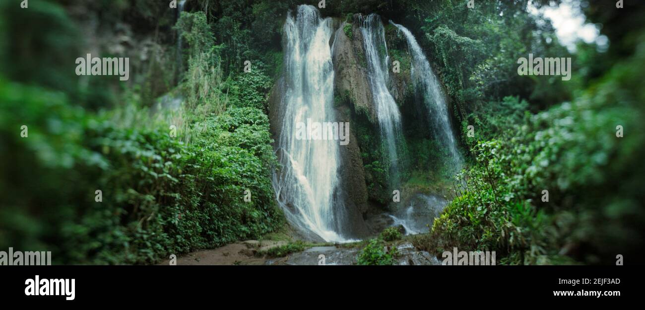 Cascate di Topes de Collantes, Escambray Mountains, Cuba Foto Stock