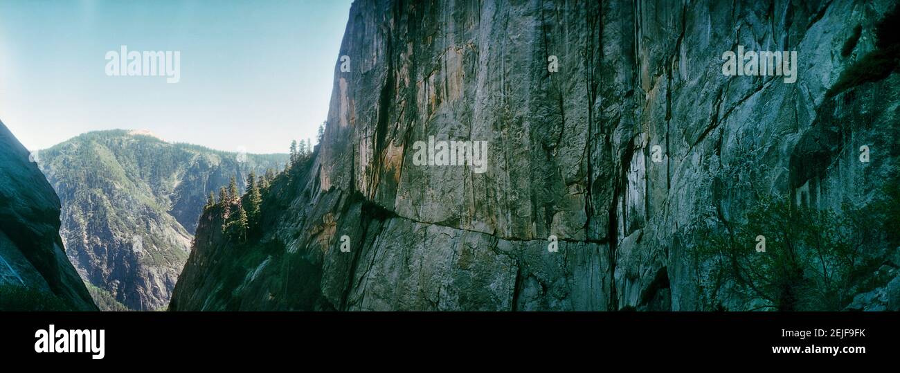 Montagne dello Yosemite National Park, Mariposa County, California, Stati Uniti Foto Stock