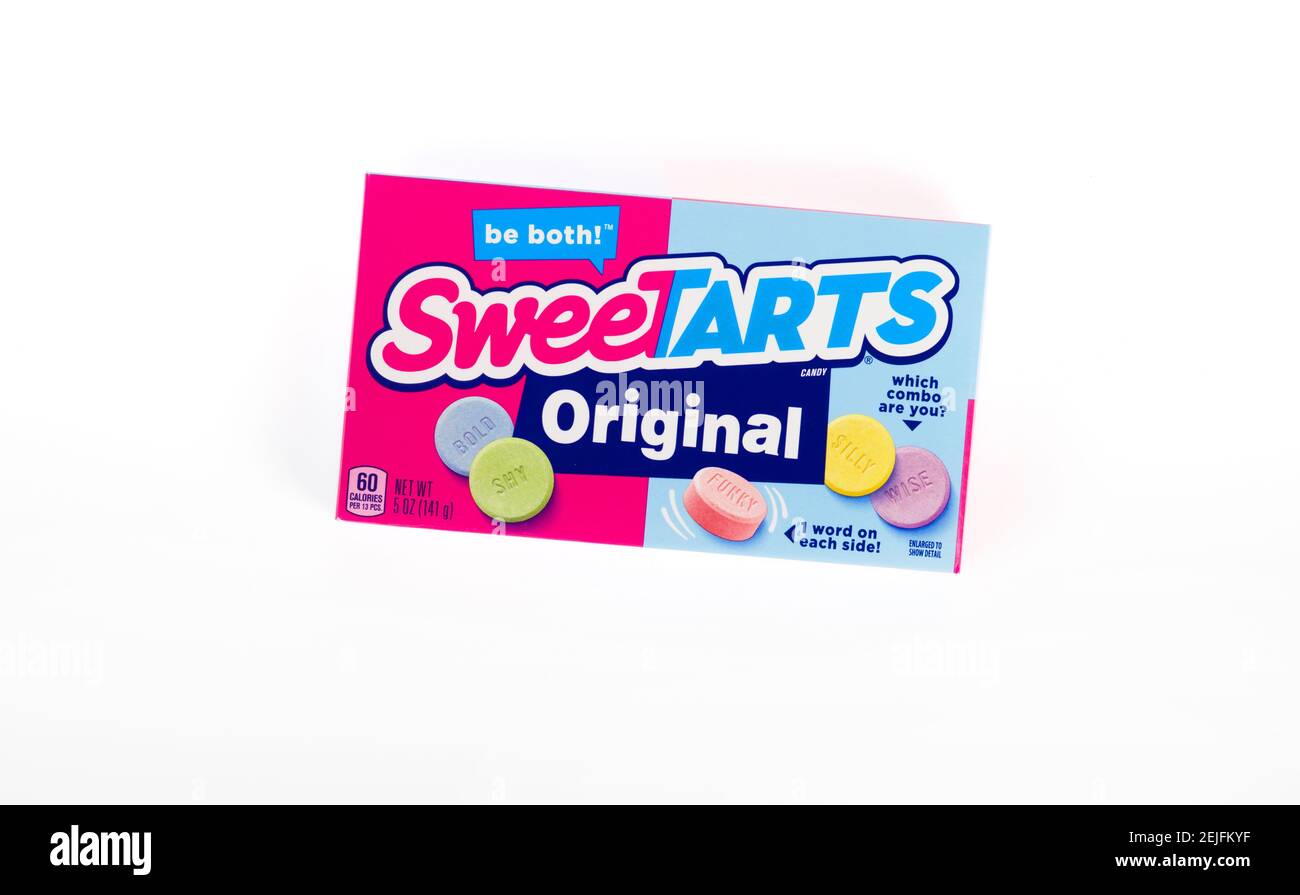 SweetTarts, alias SweetTarts, Candy Box originale di Ferrara Foto Stock