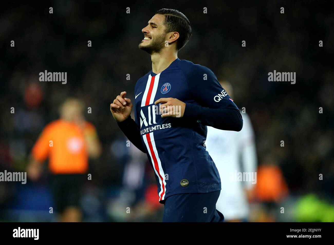 Mauro Icardi di Parigi Saint-Germain Parigi 09/02/2020 Parigi Saint Germain PSG Vs Olympique Lyonnais Calcio Ligue 1 2019/2020 Foto Matteo Ciambelli/insdefoto/Sipa USA Foto Stock