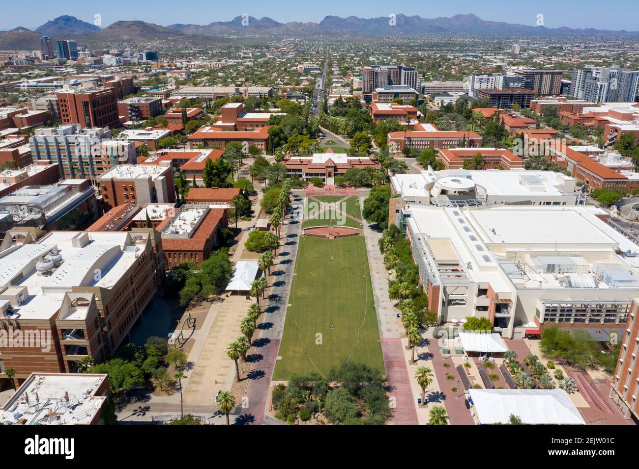 Old Main, University of Arizona, Tucson, AZ, USA Foto Stock