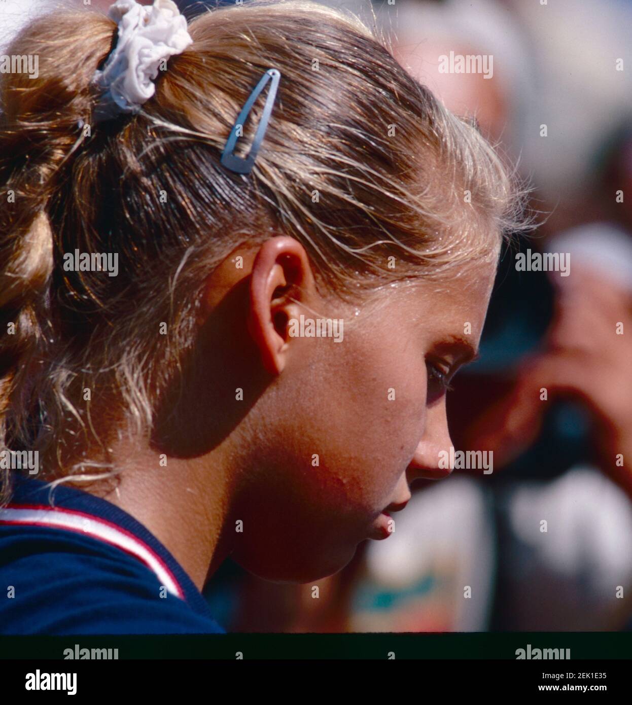 Il tennista russo Anna Kournikova, 1996 Foto Stock