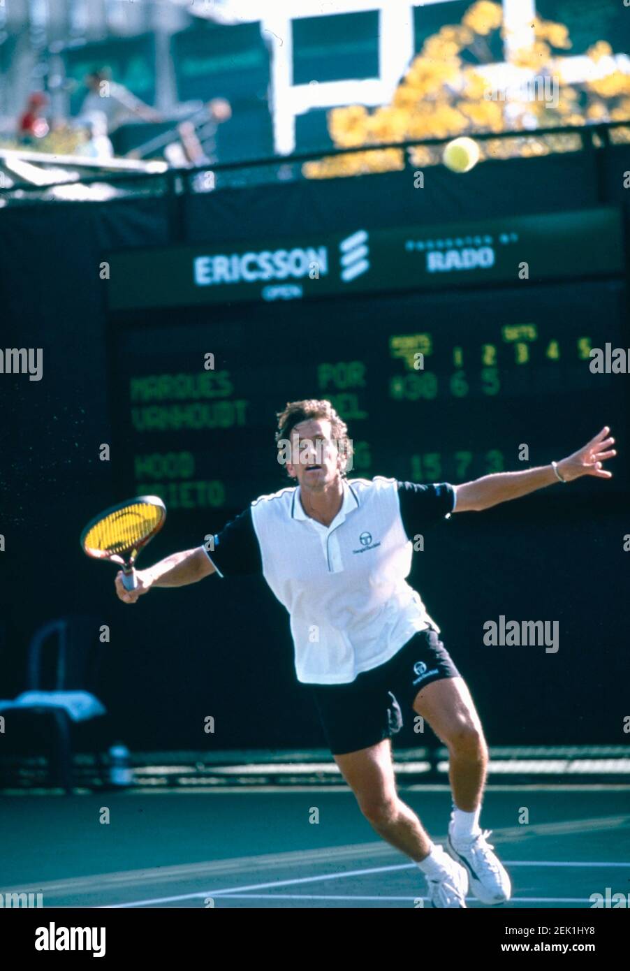 Tennista argentino Sebastian Prieto, 2000 Foto Stock