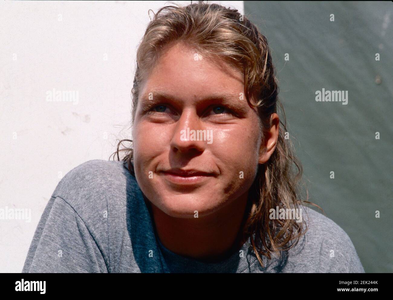 Tennista tedesco Sabine Hack, Roma 1992 Foto Stock