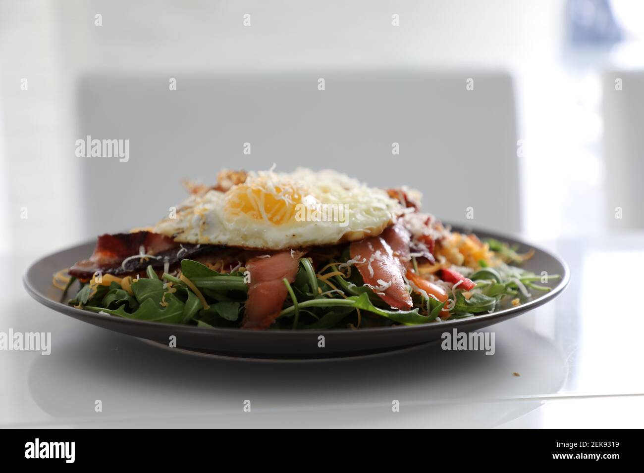 Colazione domenicale con amore Foto Stock