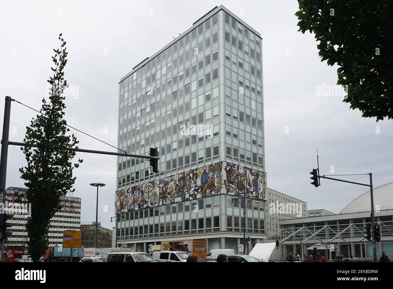 Casa degli insegnanti a Berlino (Haus des Lehrers) Foto Stock