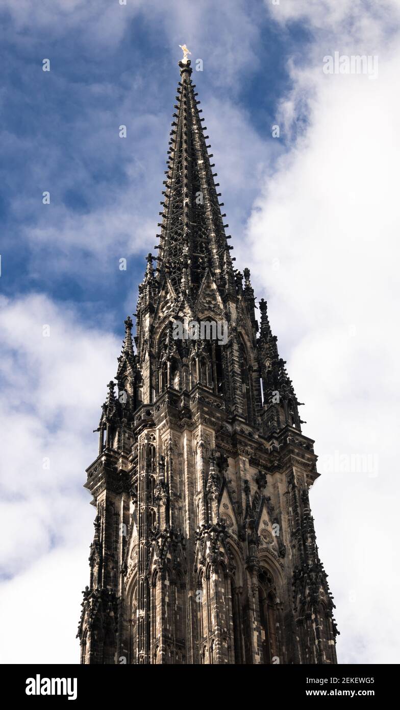 La chiesa di Amburgo Foto Stock