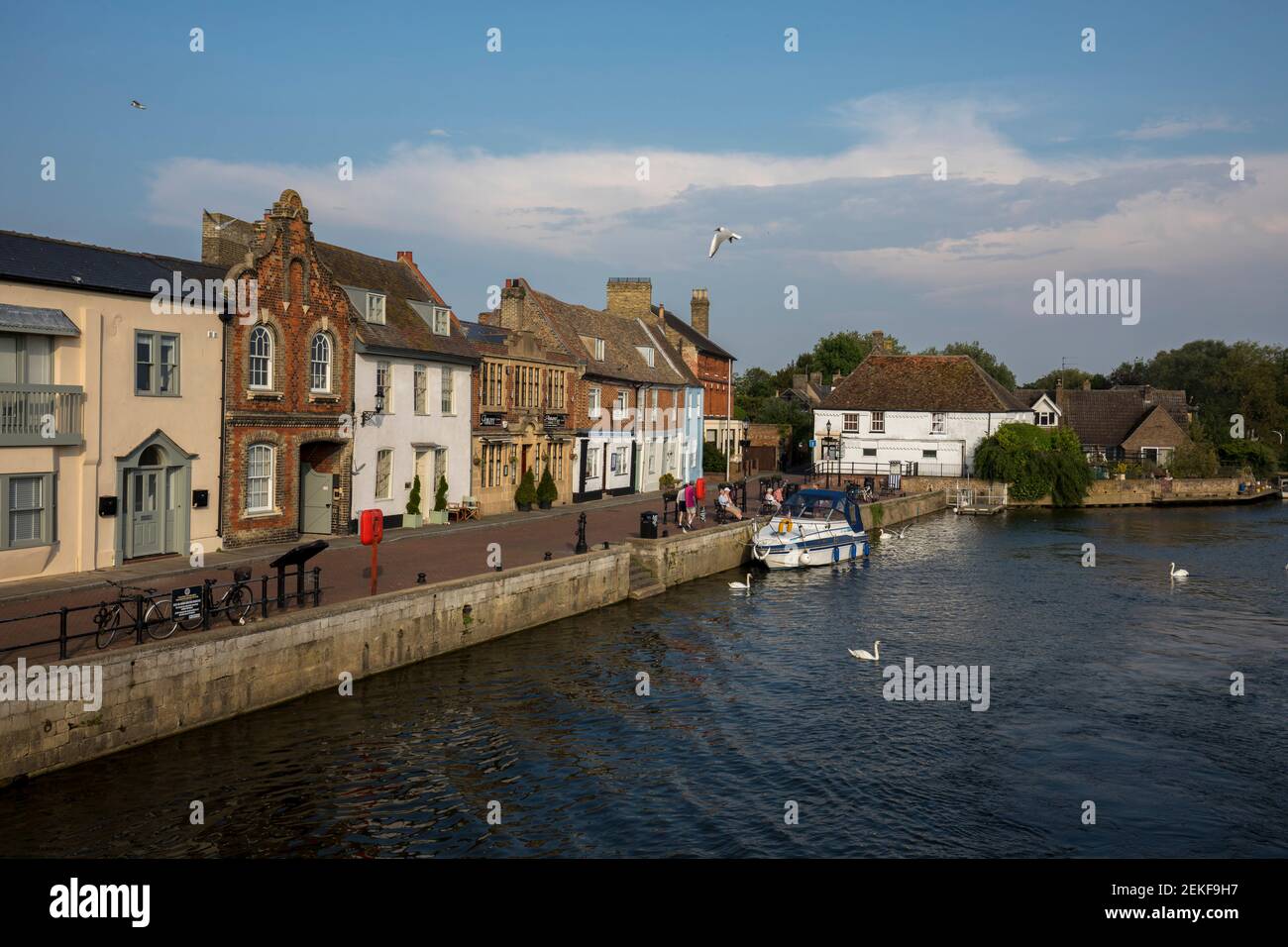 St Ives; Cambridgeshire; Regno Unito Foto Stock