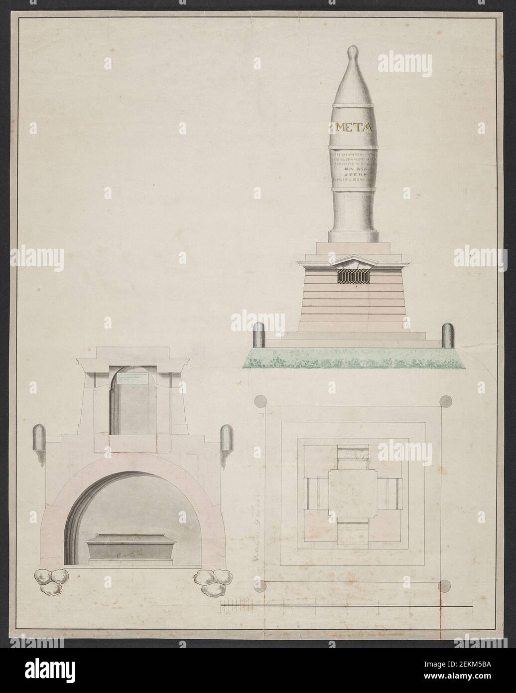Nicolai Abildgaard (1743-1809), Gravmae su Pietro Tutein e sua moglie, circa 1799 Foto Stock