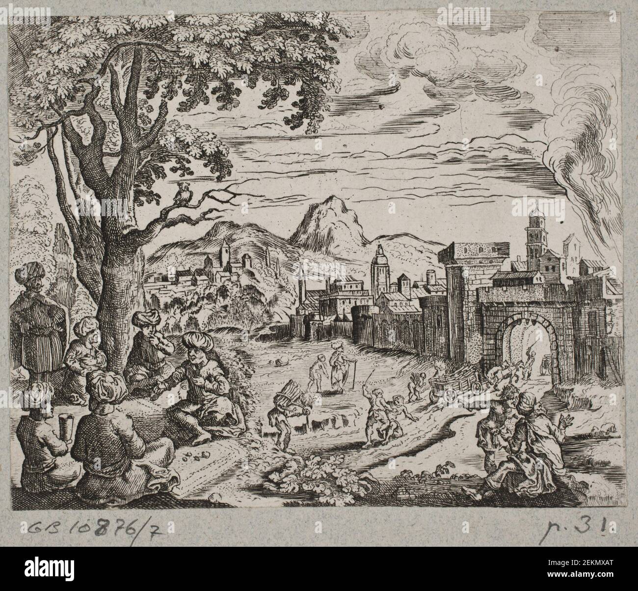 Christian Rothgesser (1630-1659), Illustrazione Til Adam Olearius, 'Persico Rosenthal di un poeta pasto Schich Saadi [...]', Schleswig 1660, 1660 Foto Stock