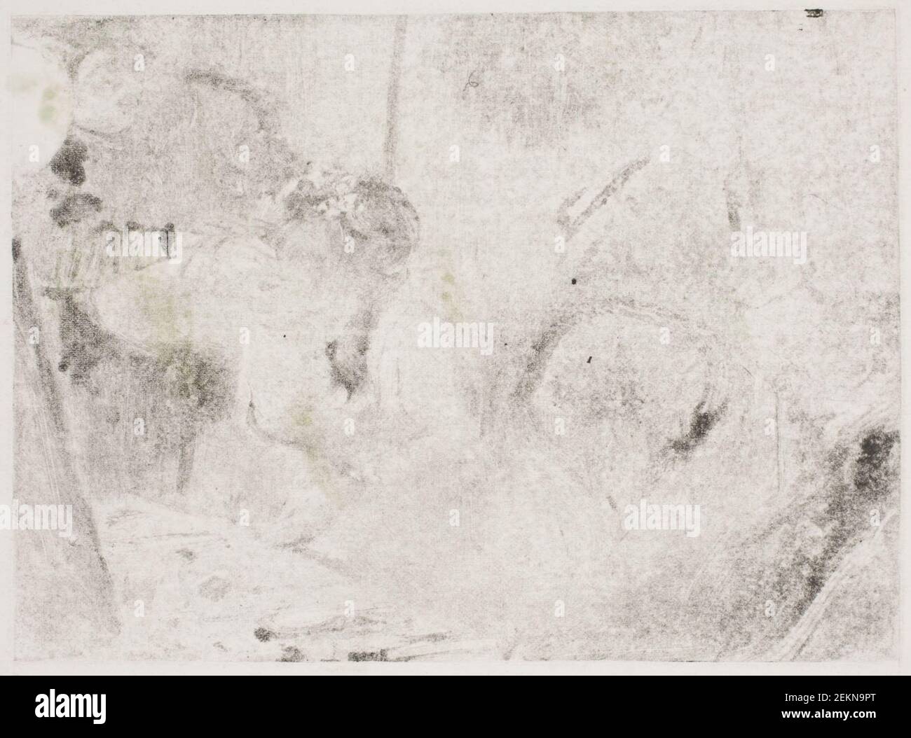 Edgar Degas (1834-1917), The Intimate, 1877-1878 Foto Stock