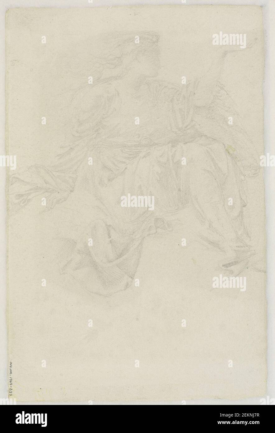 Edward Coley Burne-Jones (1833-1898), Figurstodie, 1875-1877 Foto Stock