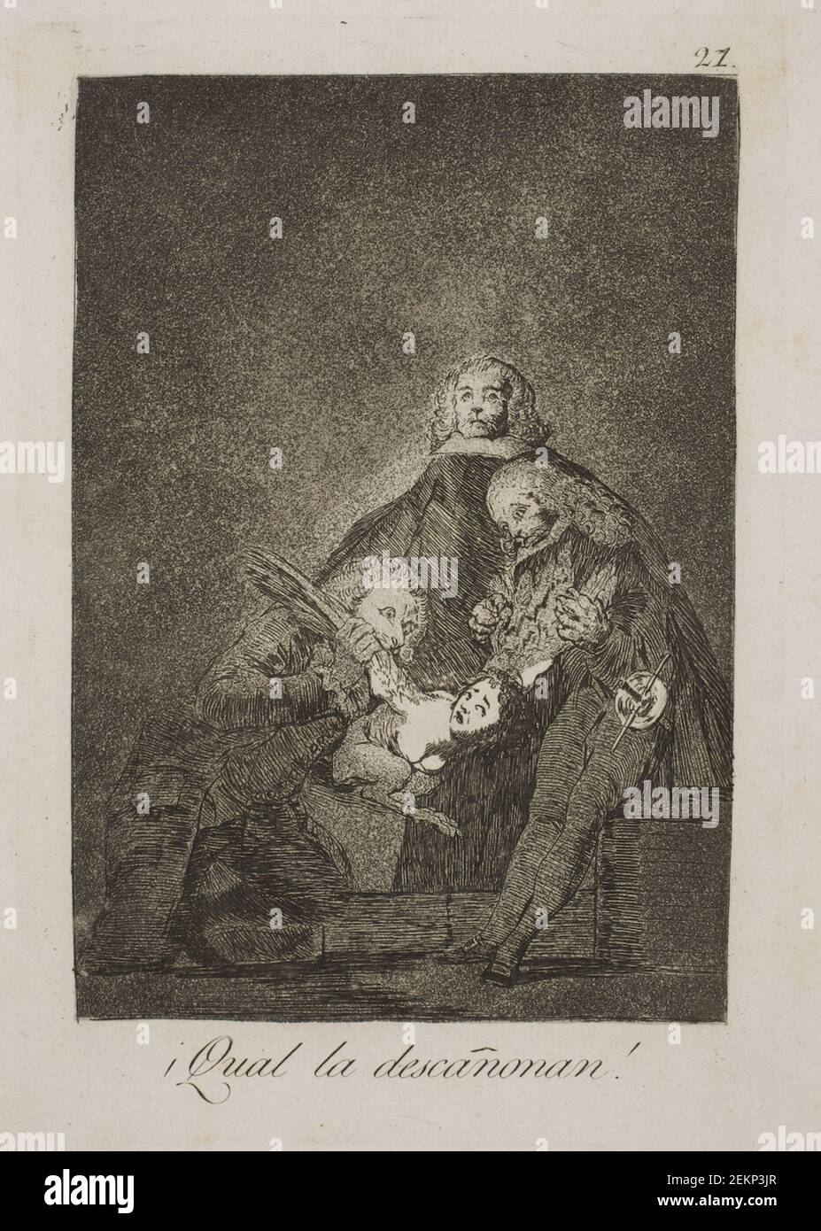 Francisco de Goya (1746-1828) dove la raccolse, 1797-1798 Foto Stock