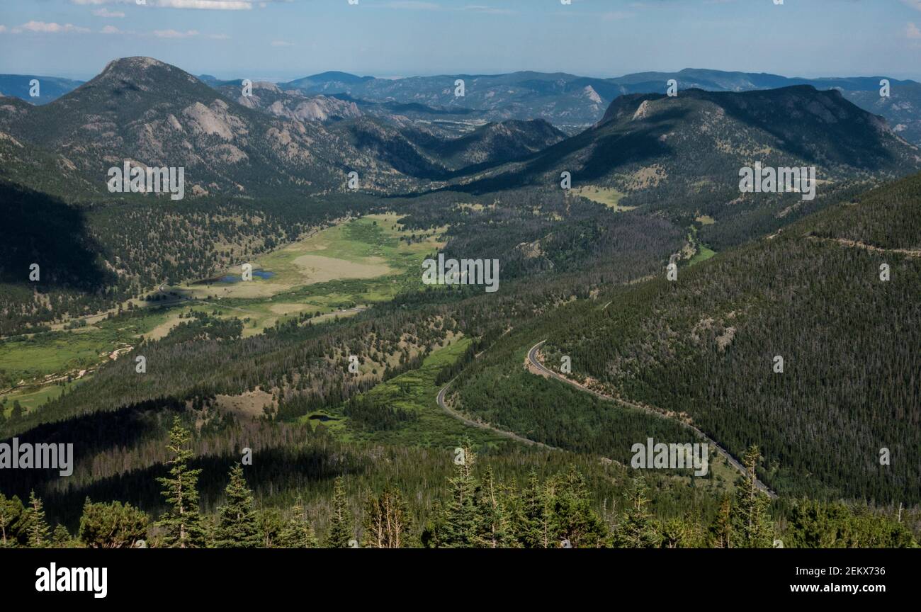 Rocky Mountain National Park, Colorado, Stati Uniti d'America Foto Stock