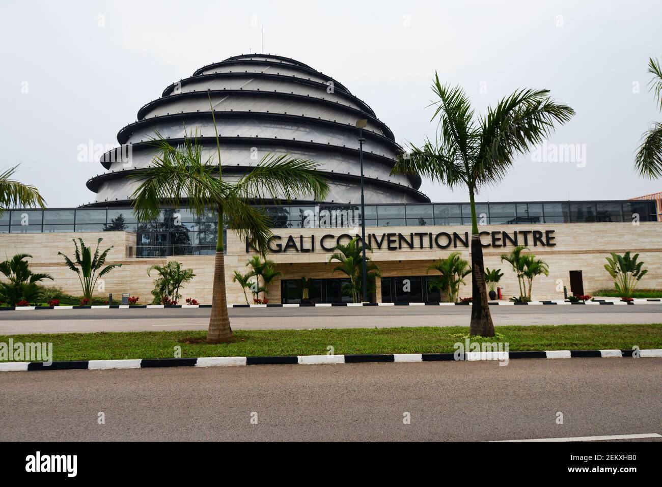 Il Centro Congressi Kigali , Kigali, Ruanda. Foto Stock