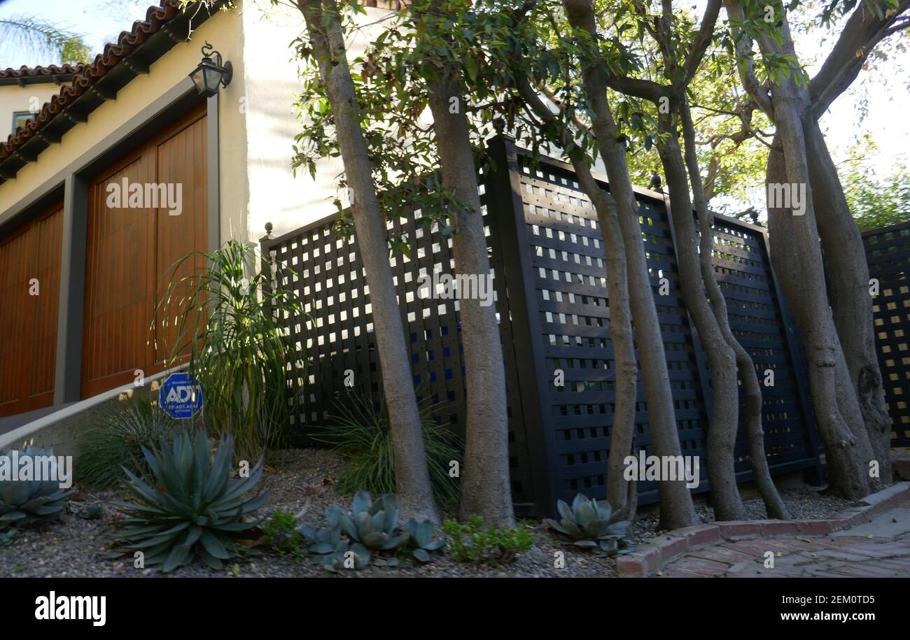 Beverly Hills, California, USA 23 Febbraio 2021 UNA visione generale dell'atmosfera dell'attore Ryan Reynolds e della casa/casa dell'attrice Blake Lively il 23 Febbraio 2021 a Beverly Hills, California, USA. Foto di Barry King/Alamy Stock foto Foto Stock