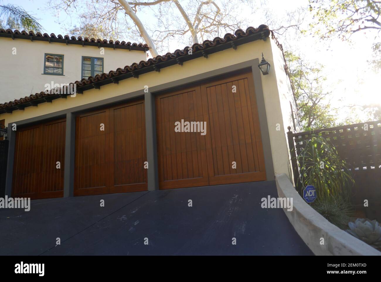 Beverly Hills, California, USA 23 Febbraio 2021 UNA visione generale dell'atmosfera dell'attore Ryan Reynolds e della casa/casa dell'attrice Blake Lively il 23 Febbraio 2021 a Beverly Hills, California, USA. Foto di Barry King/Alamy Stock foto Foto Stock