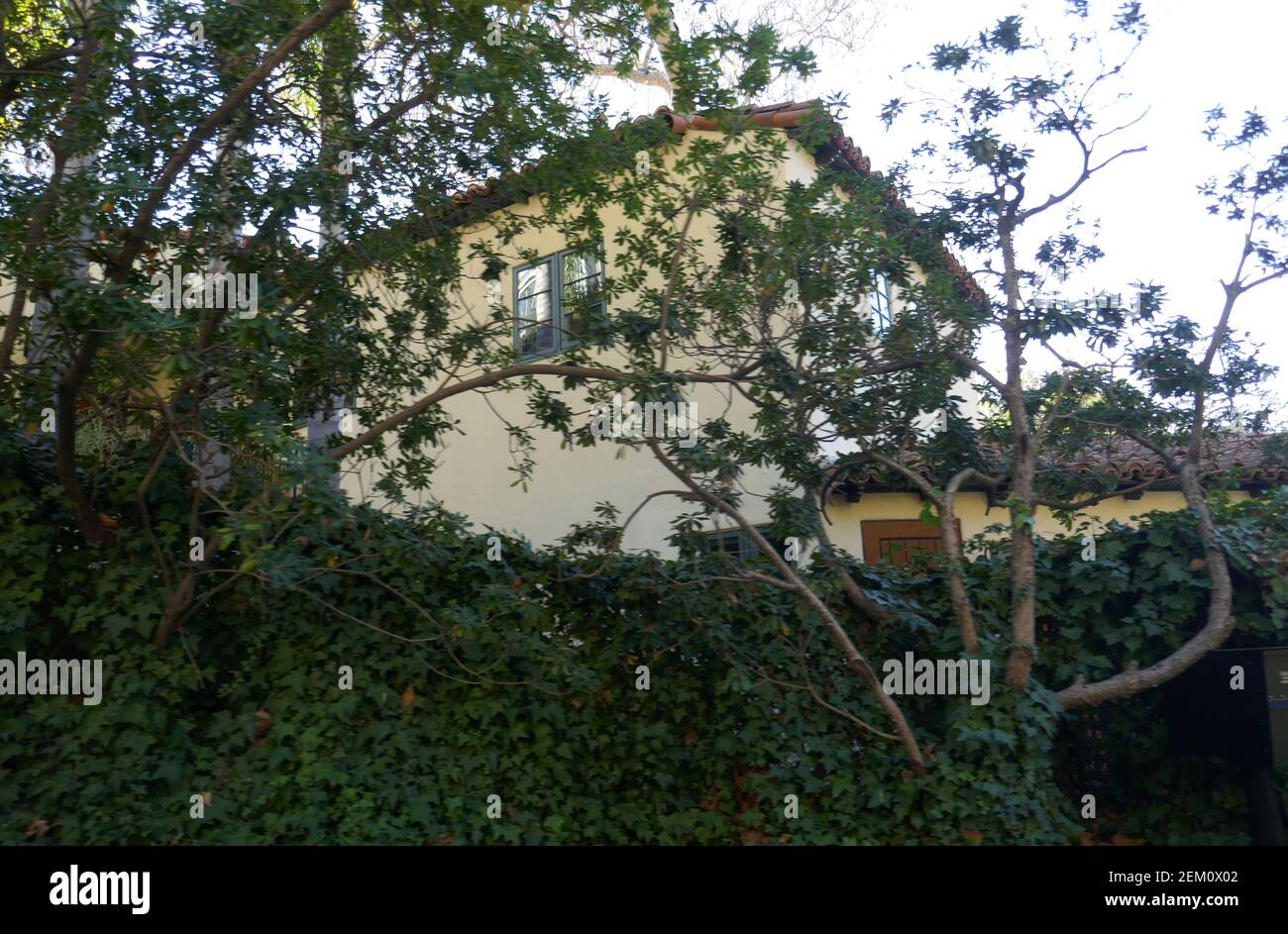 Beverly Hills, California, USA 23 Febbraio 2021 UNA visione generale dell'atmosfera dell'attore Ryan Reynolds e della casa/casa dell'attrice Blake Lively il 23 Febbraio 2021 a Beverly Hills, California, USA. Foto di Barry King/Alamy Stock foto Foto Stock